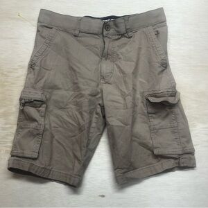 Stanley Men's Sz: 32x9 Workwear Stretch Tan Brown Khaki Safari Cargo Shorts